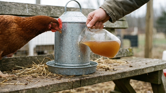 Apple Cider Vinegar for Chickens: Worth It? (Dosage)