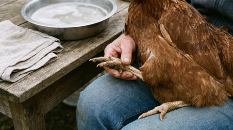 How to Treat Bumblefoot in Chickens (No Surgery)