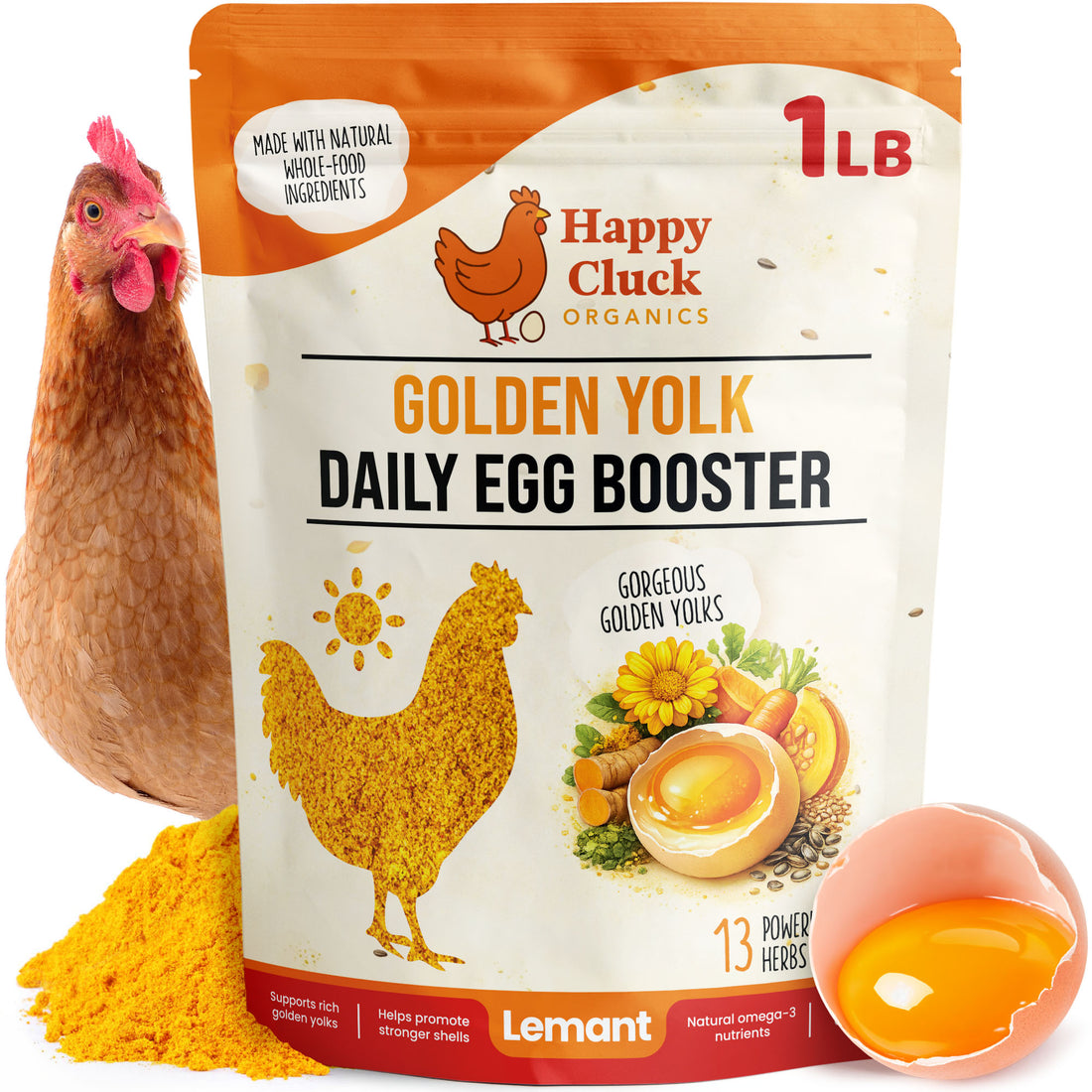 Golden Yolk Daily Egg Booster