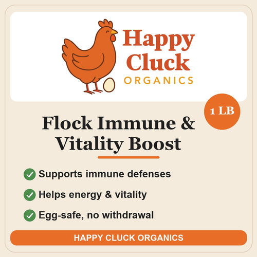 Happy Cluck Organics Flock Immune & Vitality Boost, 1 lb
